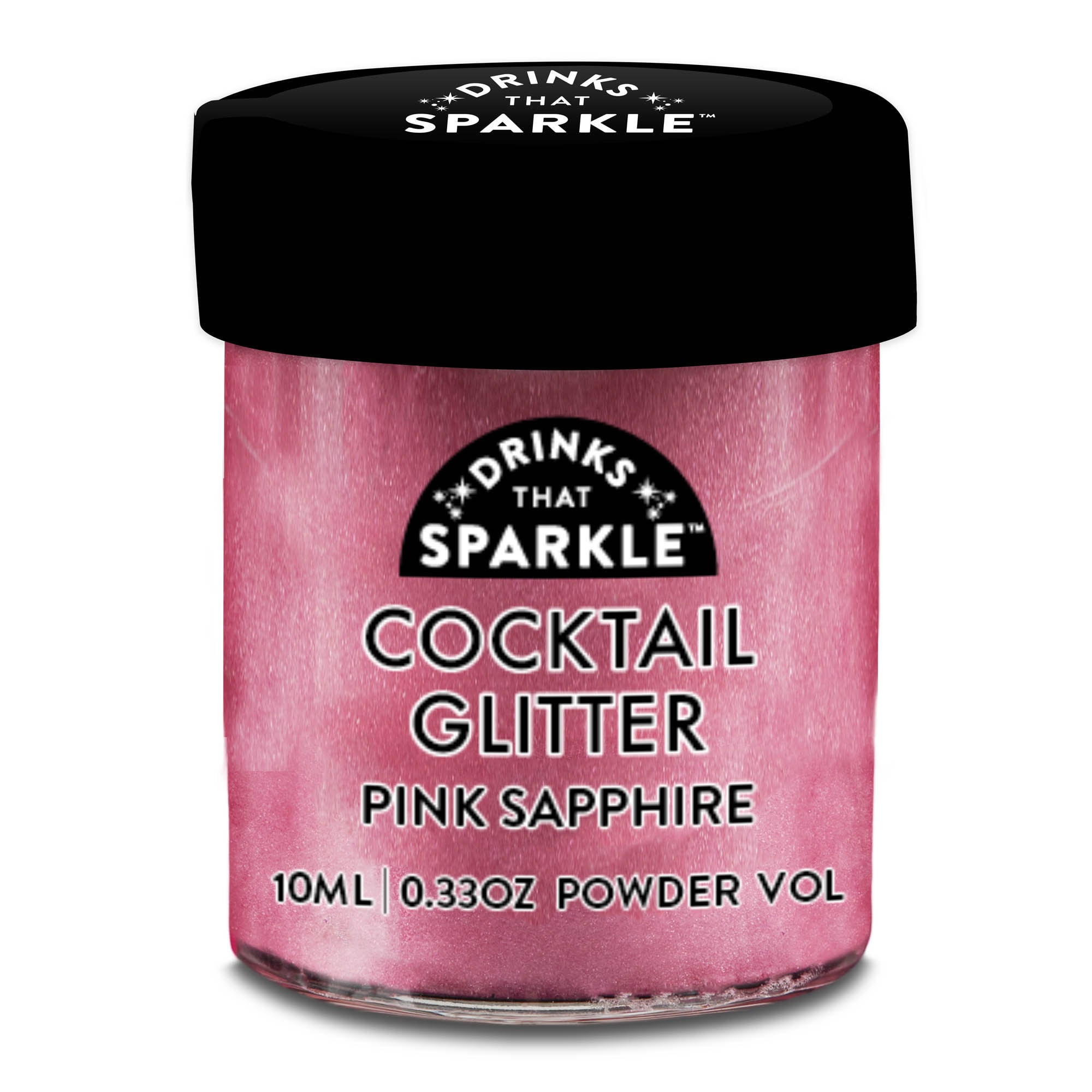 Edible Beverage Glitter by Drinks That Sparkle in Pink Sapphire Edible  Glitter Sparkle Drinks Glitter for Drinks Shimmer Cocktails 