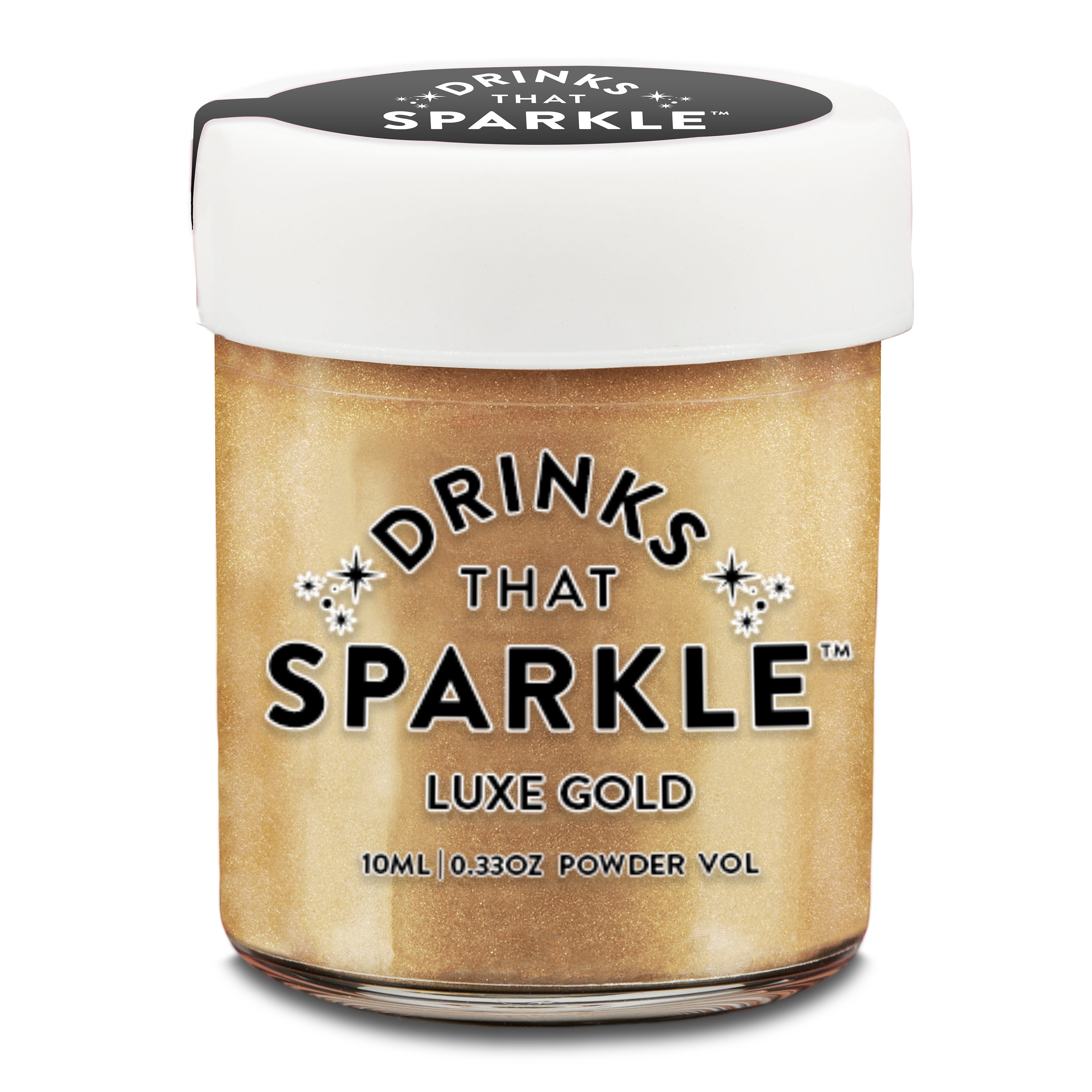 Edible Beverage Glitter By Drinks That Sparkle in Luxe Gold Etsy