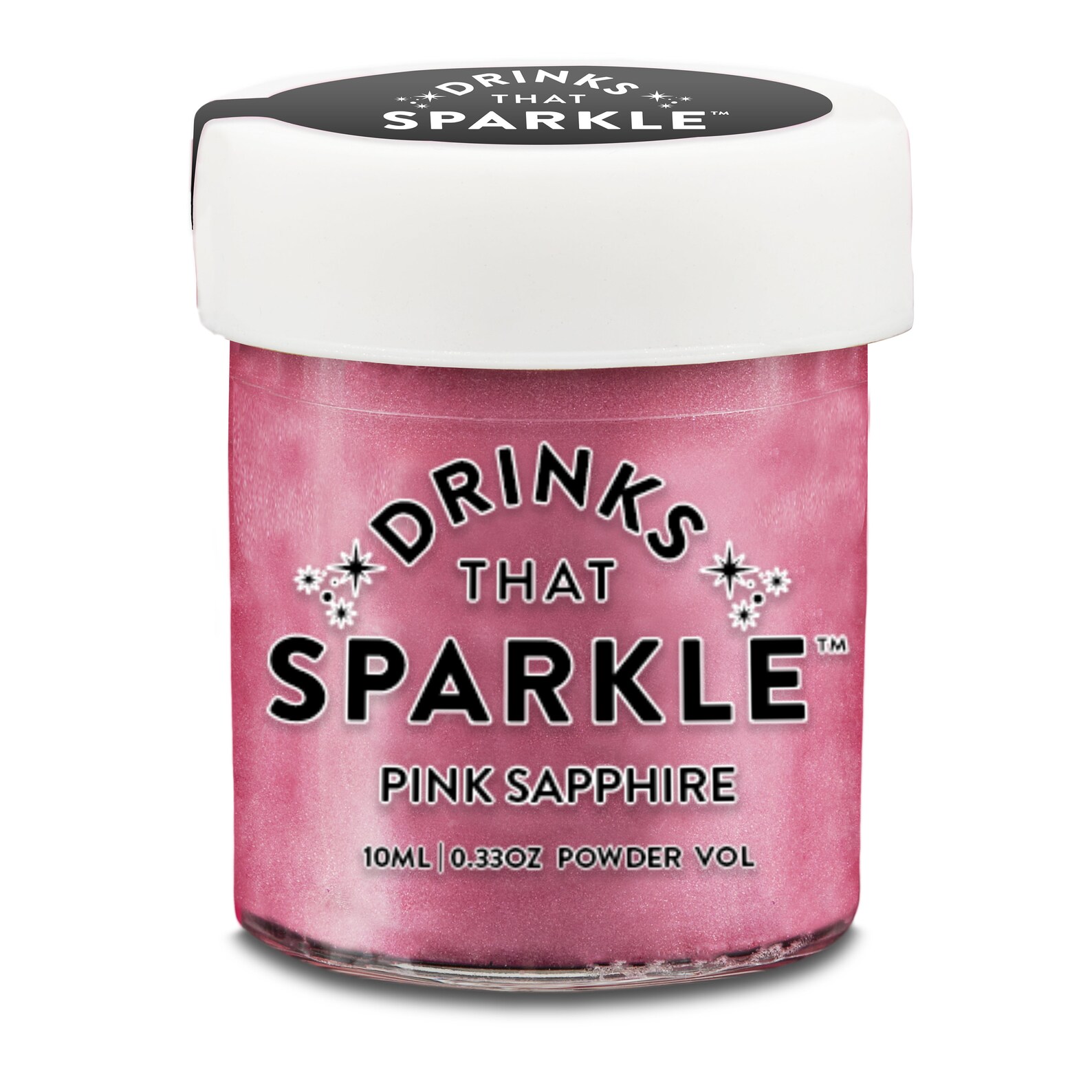 Edible Beverage Glitter By Drinks That Sparkle in Pink Etsy