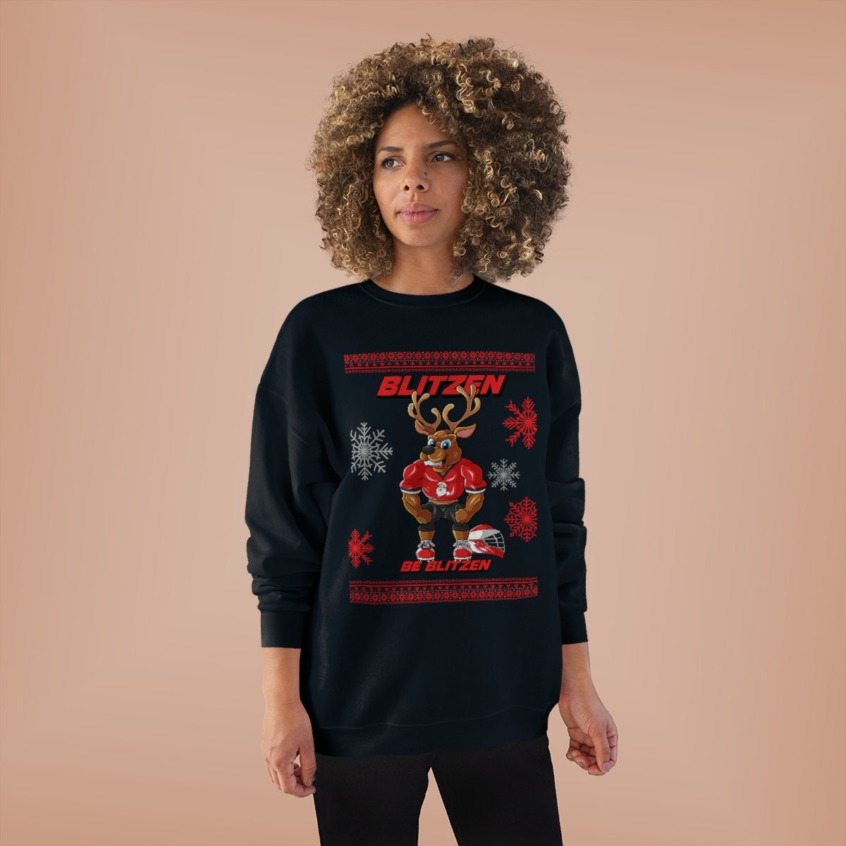 Blitzen Be Blitzen Christmas Sweater for Dad Ecosmart® - Etsy