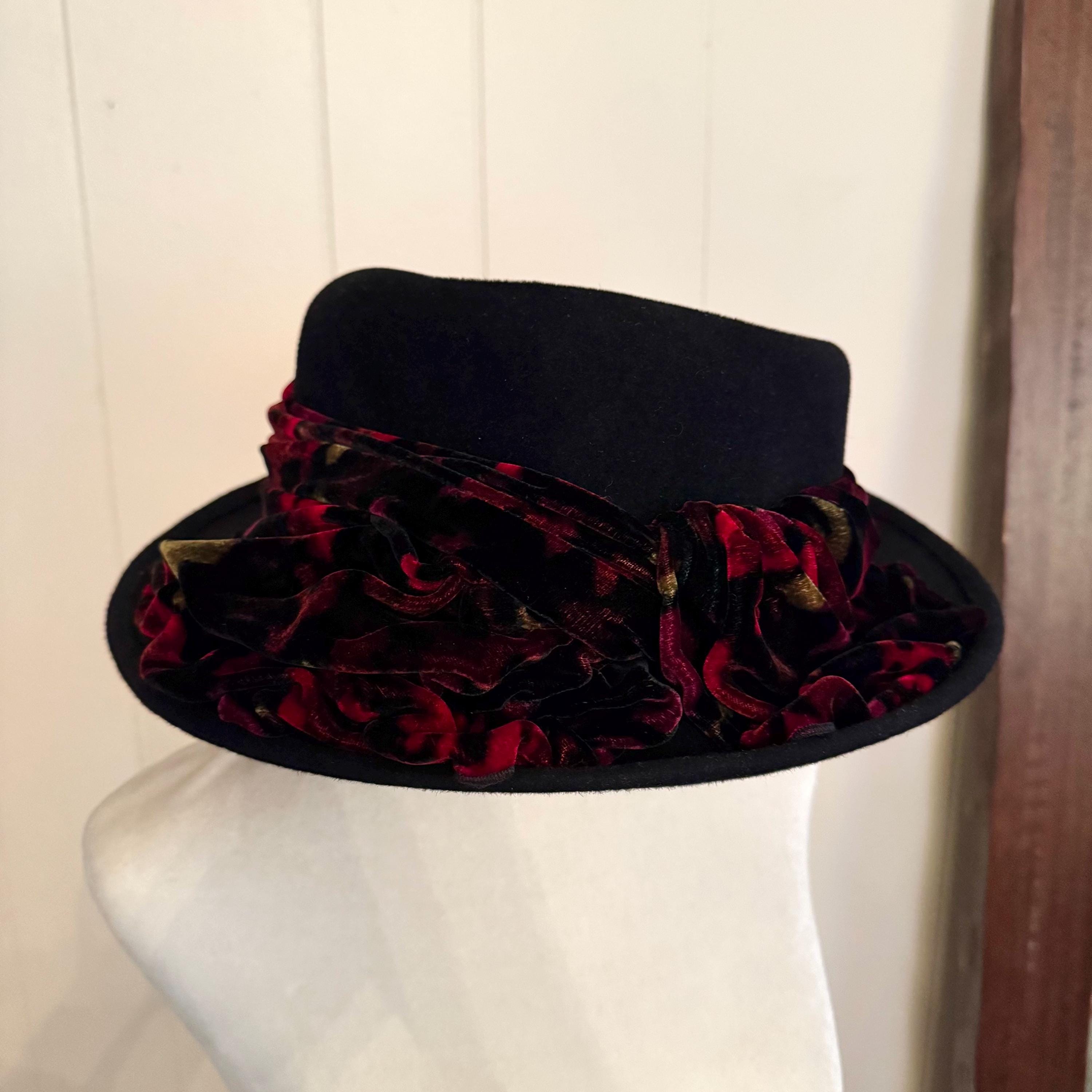 Louise Green Hat - Etsy