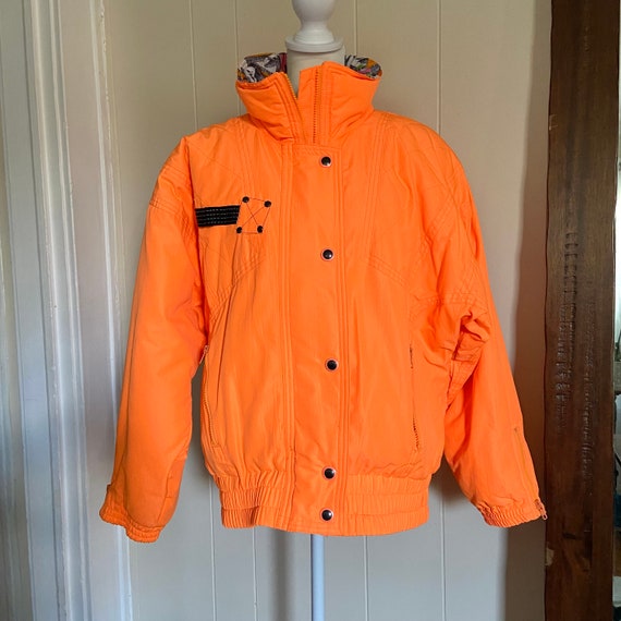 Vintage 1980’s Neon Orange Profile Ski Jacket | La
