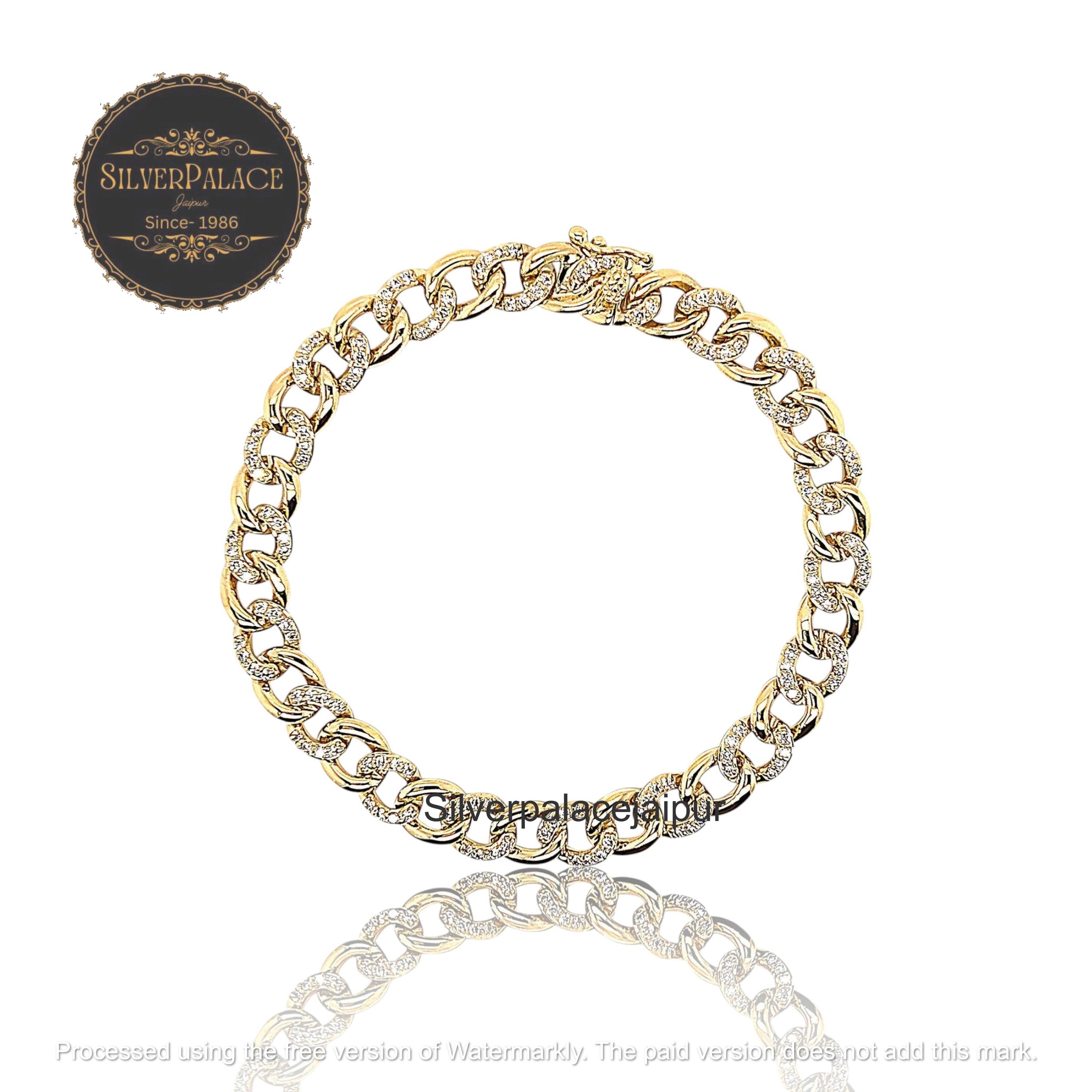 Kubanische Kette Miami Cuban Link Halskette 10K Gelbgold - Echte In Allen Größen Miami Kubanische Kette