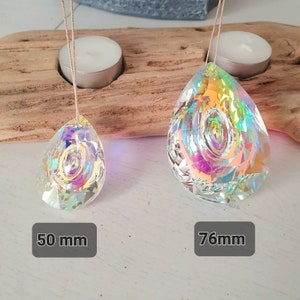 DIY Suncatcher Crystal Sun catcher Solar prism Aurore Boréal Window hanging image 9