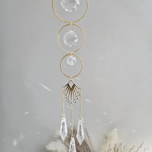 crystal suncatcher for car, Decor Accents aesthetic, bridesmaid gifts, Handmade gifts, unique car accessories, Crystal Suncatcher, Dopamine Decor, Hanging Decorations, Unique Gifts for her,