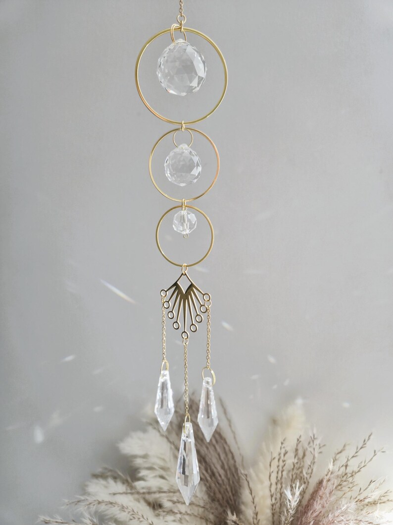 crystal suncatcher for car, Decor Accents aesthetic, bridesmaid gifts, Handmade gifts, unique car accessories, Crystal Suncatcher, Dopamine Decor, Hanging Decorations, Unique Gifts for her,