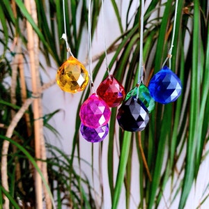 DIY Suncatcher - Crystal Suncatcher - Feng Shui Ball - Different Colors - Crystal Prism