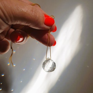 DIY Suncatcher - Cristal Attrape soleil  - Prisme solaire - boule cristal à facettes -  Fourniture attrape soleil, mobile, décoration