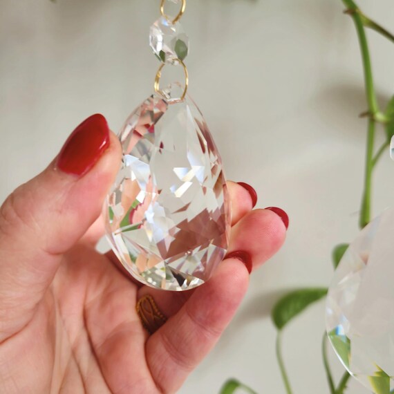Attrape-soleil En Forme De Libellule En Métal Et Cristal - Décoration Fenêtre, Jardin, Cadeau Déco Arc-en-ciel - 8