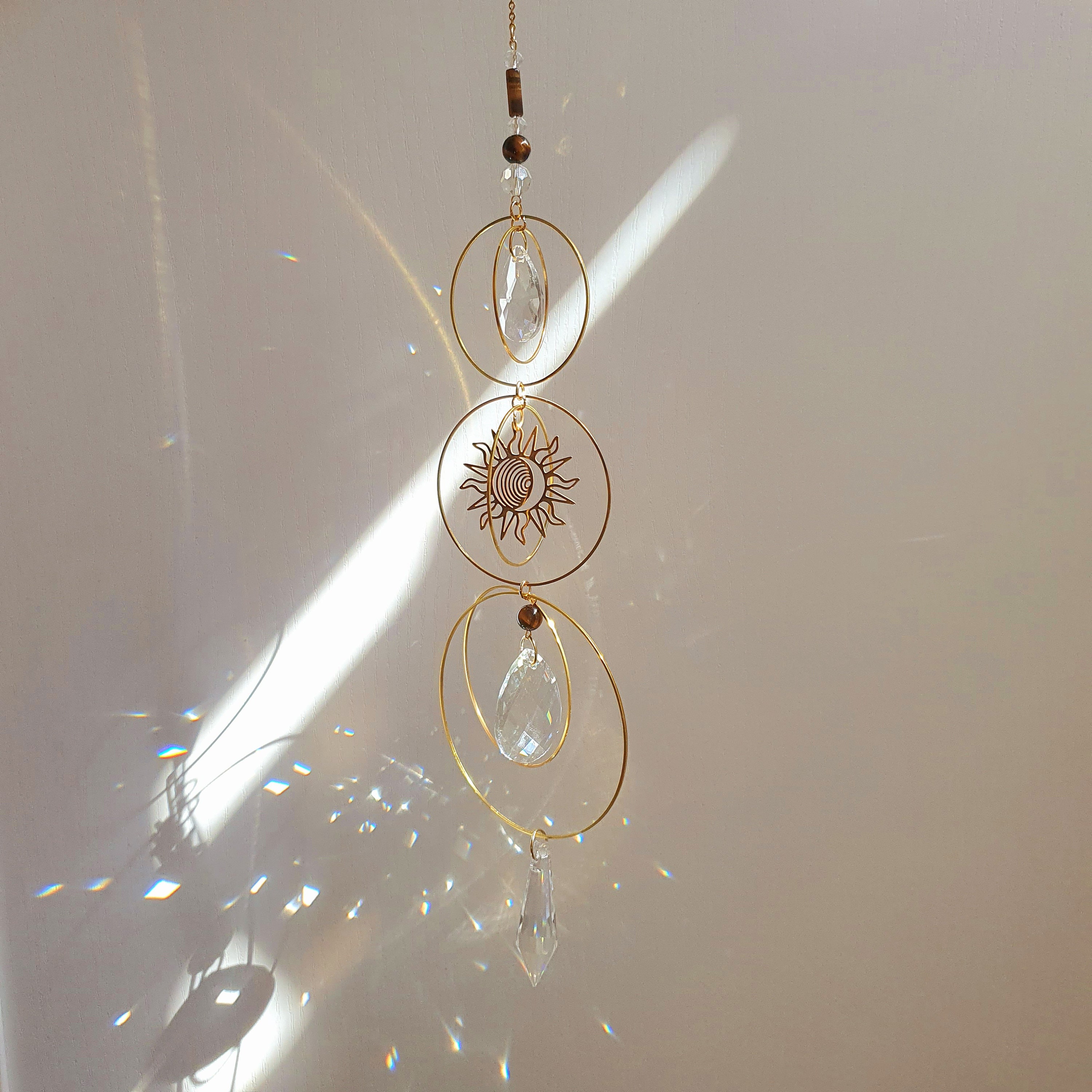 Boule de cristal Feng shui avec accessoires - Cristal de Méditation et de  guérison