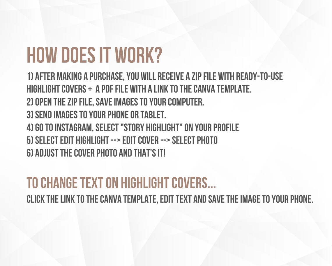 Nail Tech Highlight Cover Instagram Nail Tech Templates - Etsy