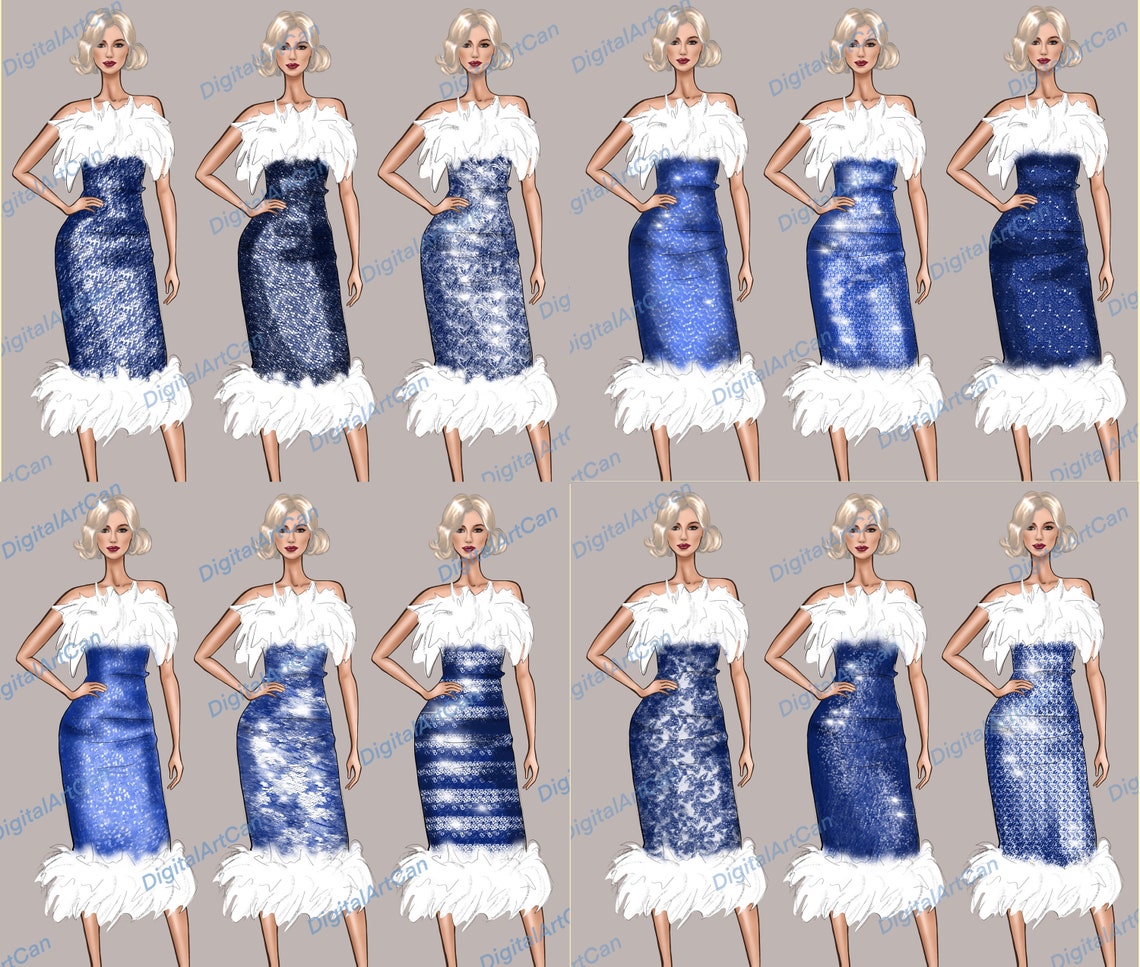 Procreate Brushes Fabric Textures Bundle, Clothing Brush Set Seamless Textures, Lace, Sequins