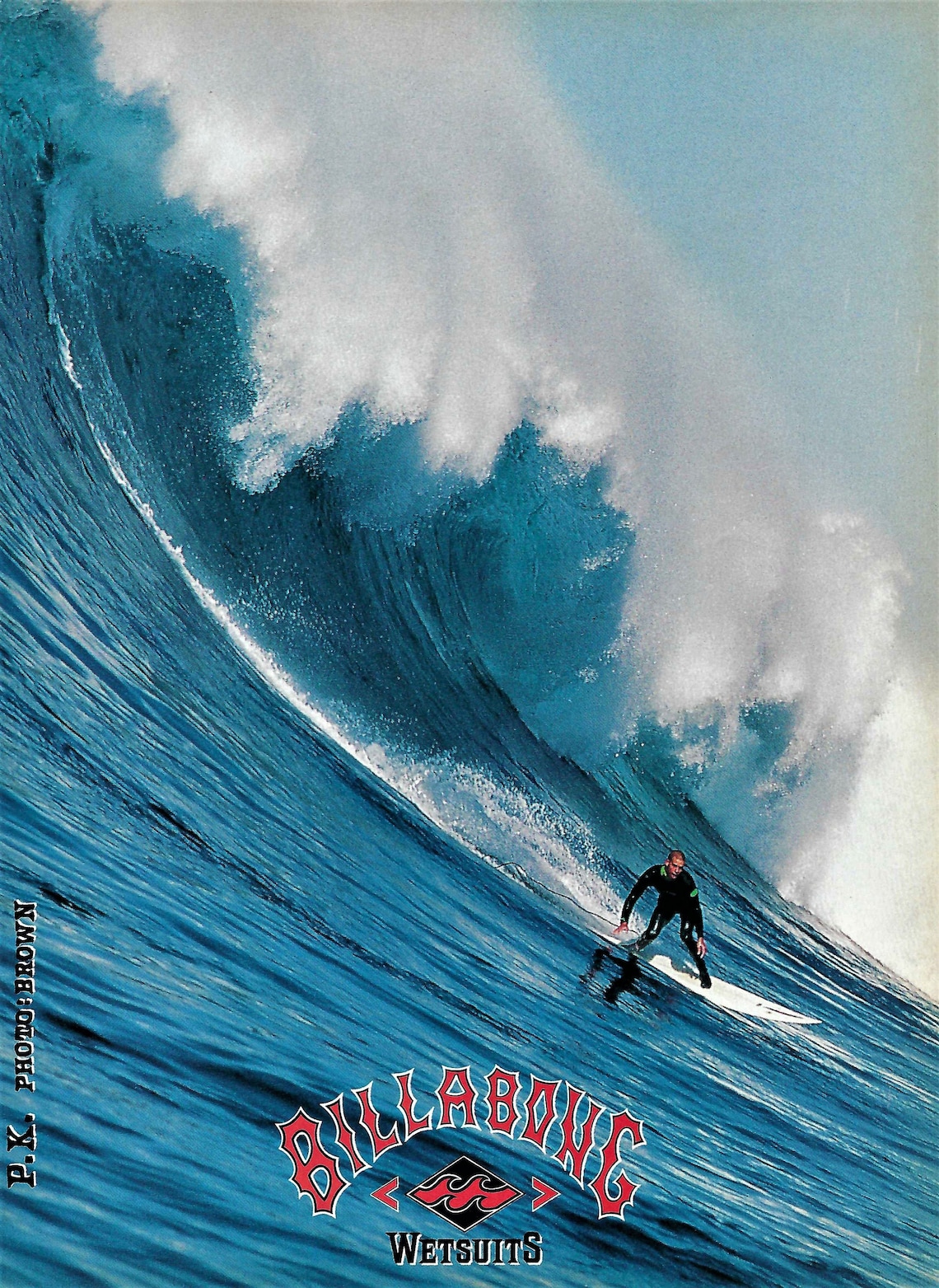 Vintage Billabong Surf Ad Wall Art Print 1992 | Etsy