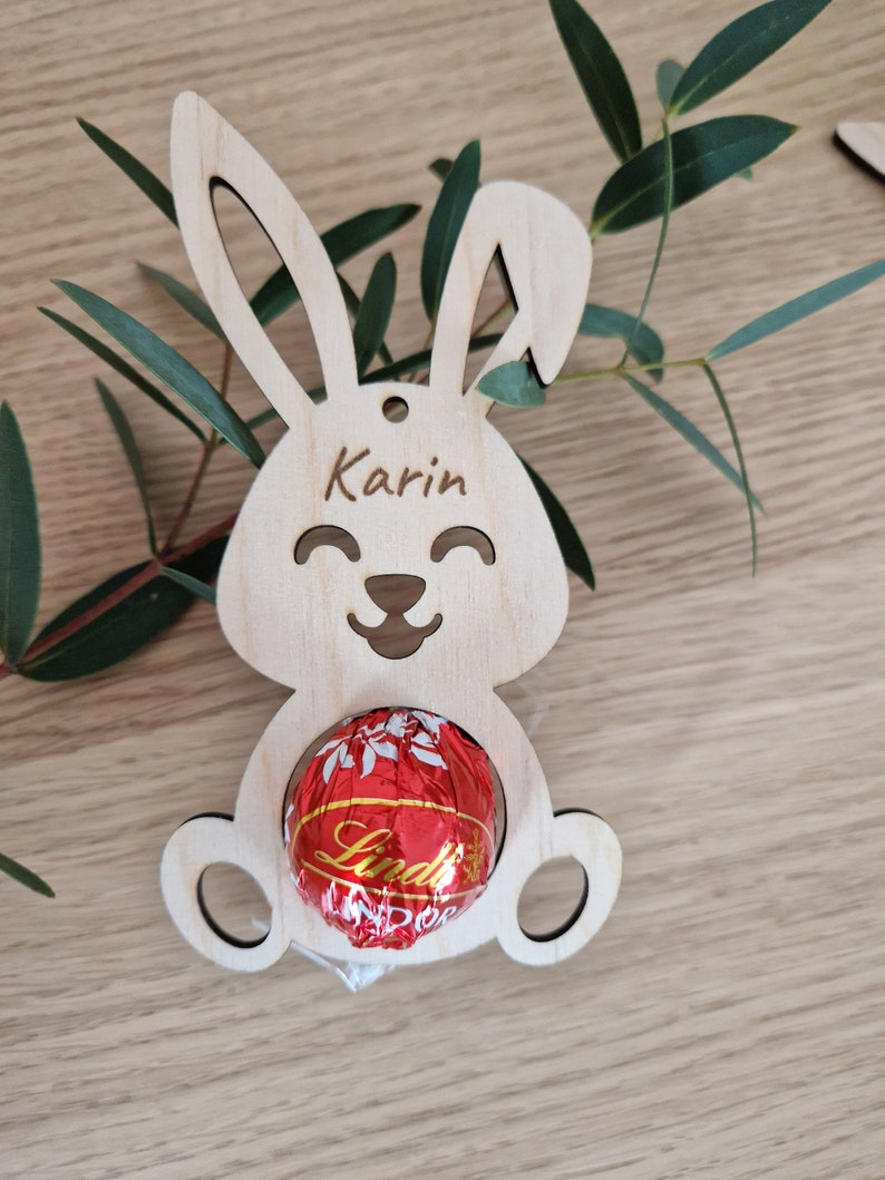 Easter bunny personalized, souvenir, Easter decoration, Easter gift, guest gift, image 4