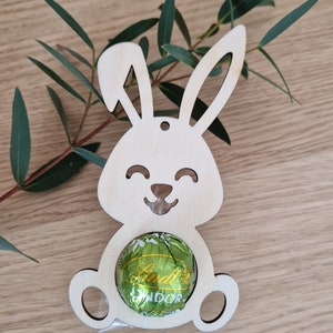 Osterhase personalisiert, Mitbringsel, Osterdeko, Geschenk Ostern, Gastgeschenk, Bild 2