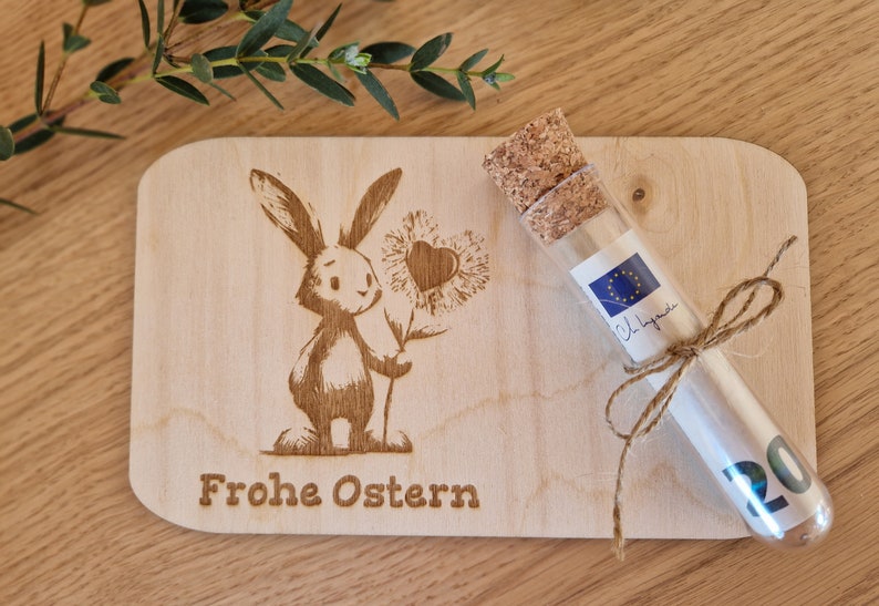 Geschenkverpackung für Ostern, Geburtstag, Valentinstag, Gutschein, Wunscherfüller Bild 4