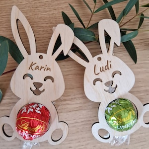 Easter bunny personalized, souvenir, Easter decoration, Easter gift, guest gift, image 1