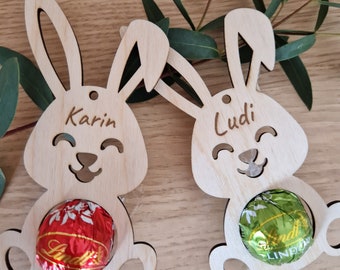 Osterhase personalisiert, Mitbringsel,  Osterdeko, Geschenk Ostern, Gastgeschenk,