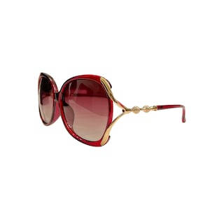 DIVA Butterfly framed luxury Sunglasses shades eyewear Red