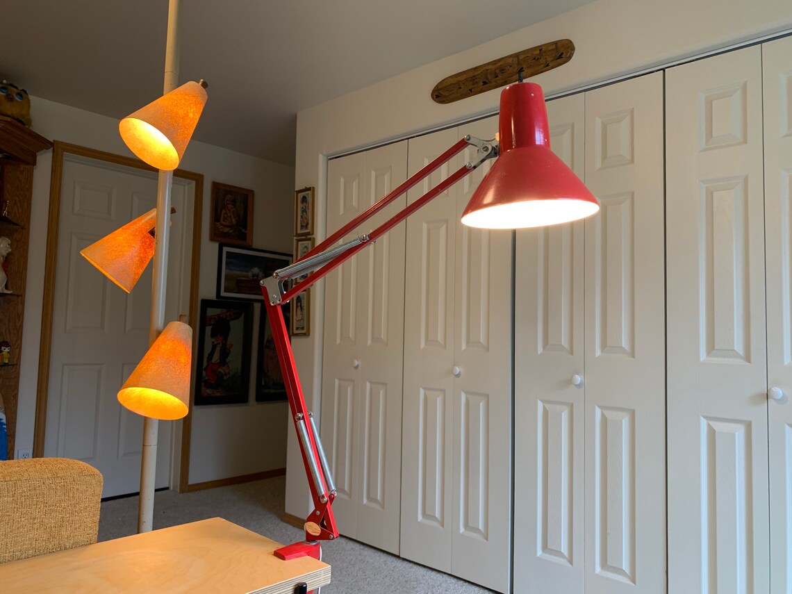 Vintage LEDU Architect Task Lamp Made in Sweden Etsy