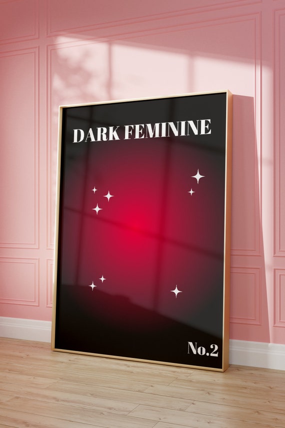 Red Dark Feminine Aesthetic