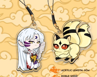Anime 90&#39;s phone charms