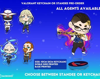 PREORDER Valorant Standee or keychain