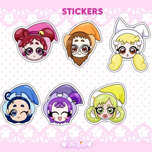 Magical Doremi Ojamajo Doremi Stikers Pegatinas Anime