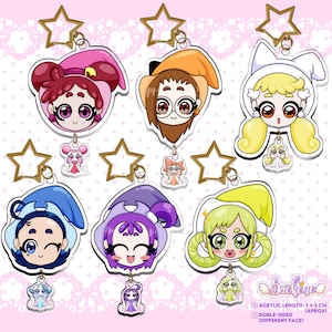 Ojamajo Doremi Keychain Llavero Magical doremi Magic girls LAST UNITS