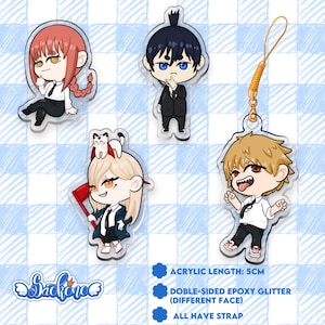 Chainsaw phone charm