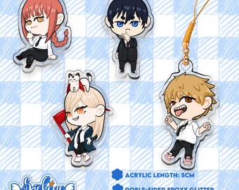 Chainsaw phone charm