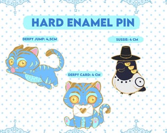 PREORDER Kpop Demon Hunters Hard Enamel pin Derpy Sussie