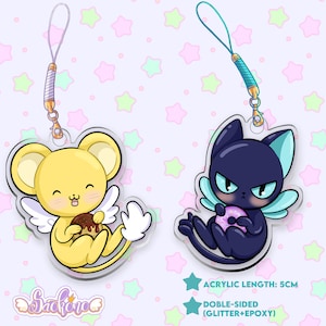 Sakura Card Captor  phone charm Kero Spinel