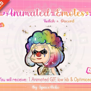 Animated Cute Chibi Emote For Twitch And Discord Splatoon Rage Anime videogames
