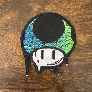 Super mar!o svamp strykmärke