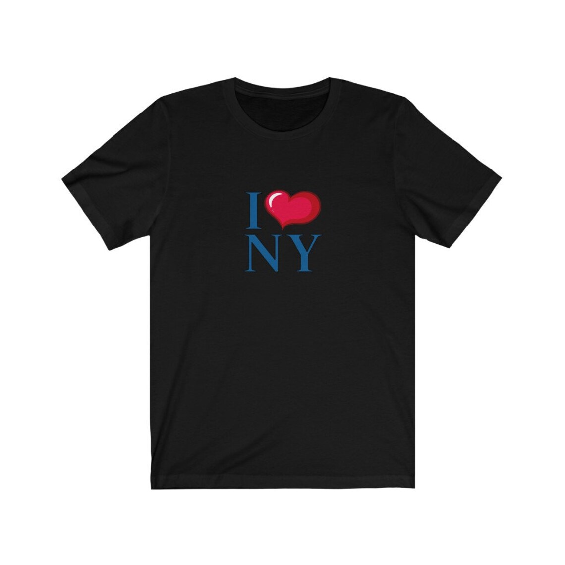 I Love New York NYC Unisex Short Sleeve Tee Etsy