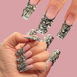 Leamx Leamx - Nail Art Charms - Silver Crosses - 36 pcs - The Studio - Nail  and Beauty Supply