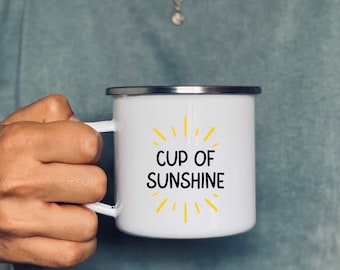 Coppa di sole | Sole | tazza | Tazza | Tazza in ceramica | Tazza smaltata | personalizzabile | Regalo I Sole
