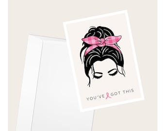 Breast Cancer Support Card You've Got This