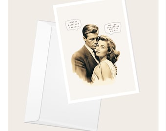 Domestic Humor Greeting Card