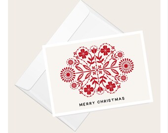 Scandinavian Christmas Card