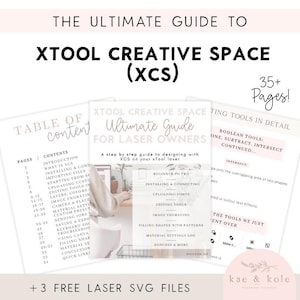 Xtool XCS Guide PDF | Ultimate | XTool Creative Space | Fridge Magnets | Look What I Made | Laser Cut | Laser Machine How To PDF Ebook