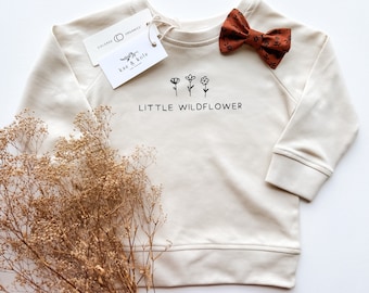 Wildflower Pullover | Colored Organics for Baby and Toddler | Christmas Gift