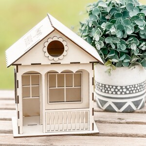 Build Your Own Wooden Birdhouse Kit Build Your Own Birdhouse Cottage