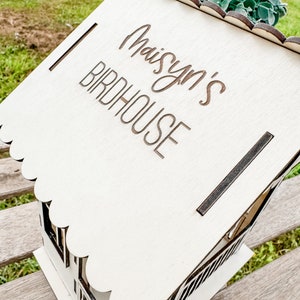 Build Your Own Wooden Birdhouse Kit Build Your Own Birdhouse Cottage