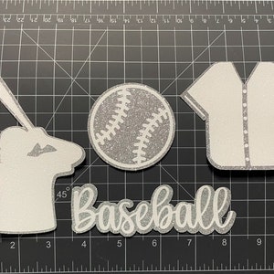 Package de découpe Baseball HTV NOUVEAU 3 COUCHES