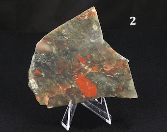 Seftonite - Natural Rough Stone - Slab/Slab/Slice Stone Cut Crafts Crystals Rocks Minerals Jasper