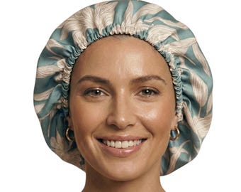 SILK hair bonnet, adjustable bonnet, curly hair silk cap,silk head wrap, anti frizz hair care, reversible hair bonnets,sleep cap, curly hair