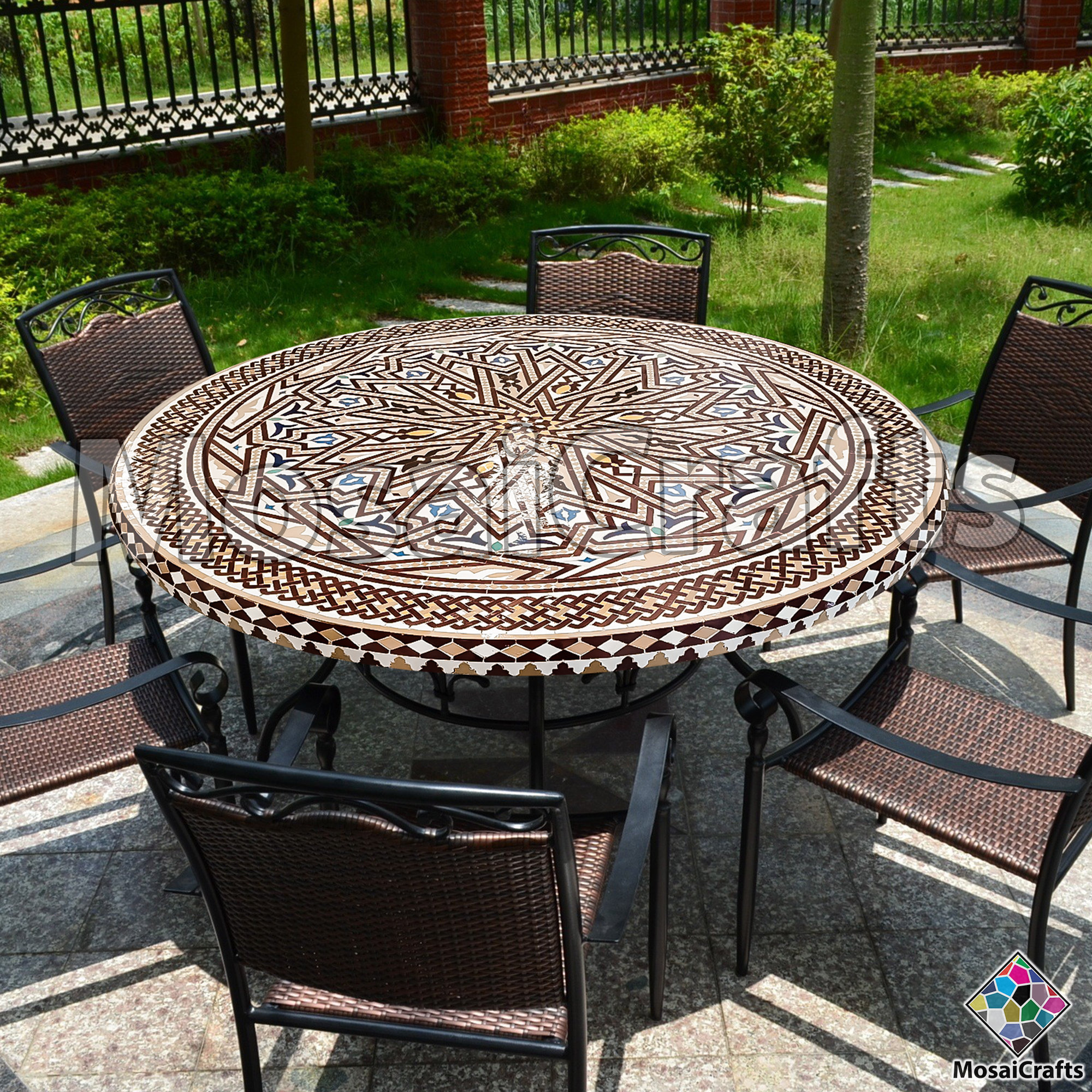 Mosaic on sale garden furniture