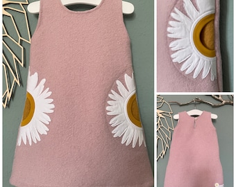 Wollwalk Robe « Daisy » | | de robe suspendue Robe en laine | Robe Fille | | nourris ou non doublés divers Couleurs | même sans application